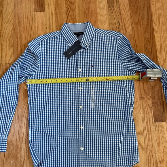 Tommy Hilfiger Men’s Long Sleeve Button Down Shirt - Picture 6 of 7